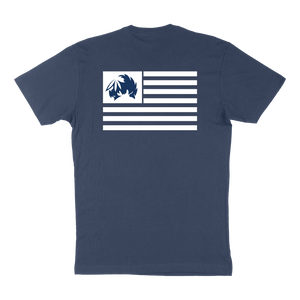 TICAL New York T Shirt Navy and White