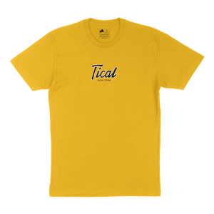 TICAL New York T Shirt Yellow and Black
