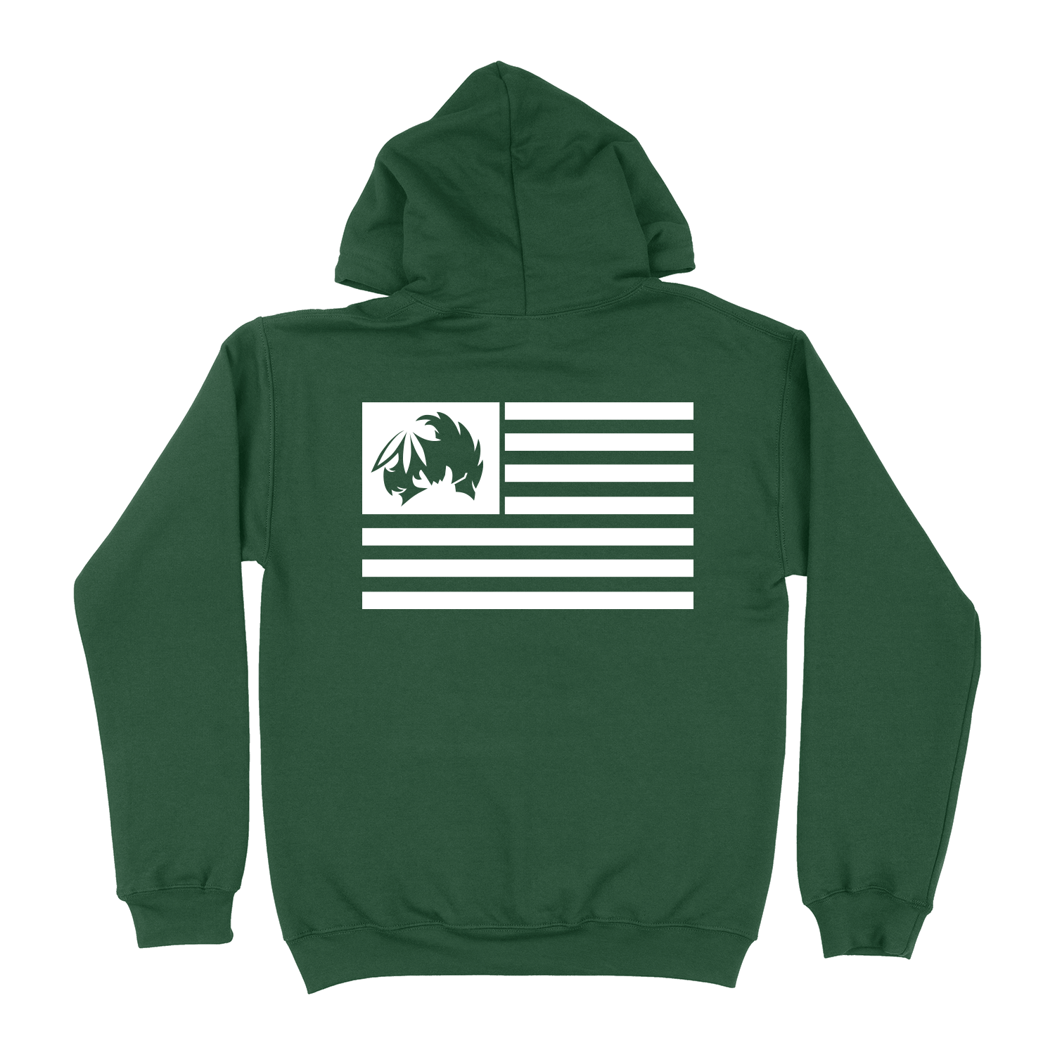 TICAL New York Pullover Hoodie Forest and White
