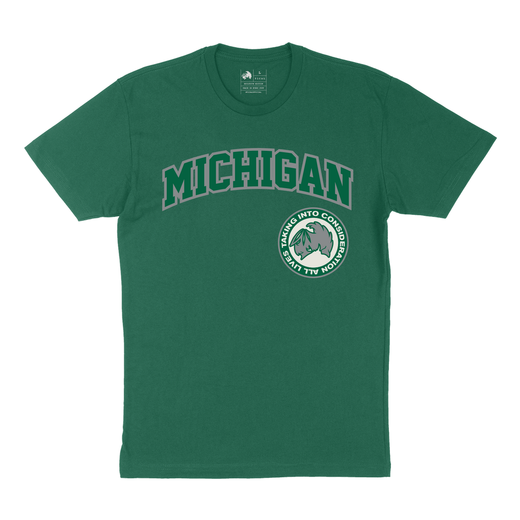 Michigan TICAL T Shirt Green