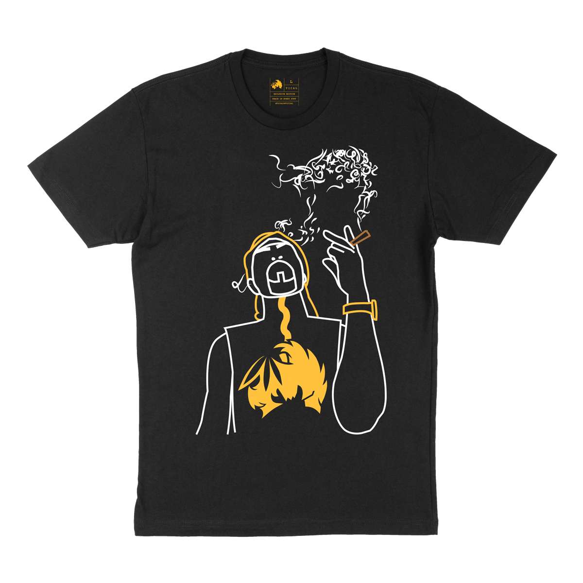Method Man Iron Lung Line Art T Shirt Black – BuyTical