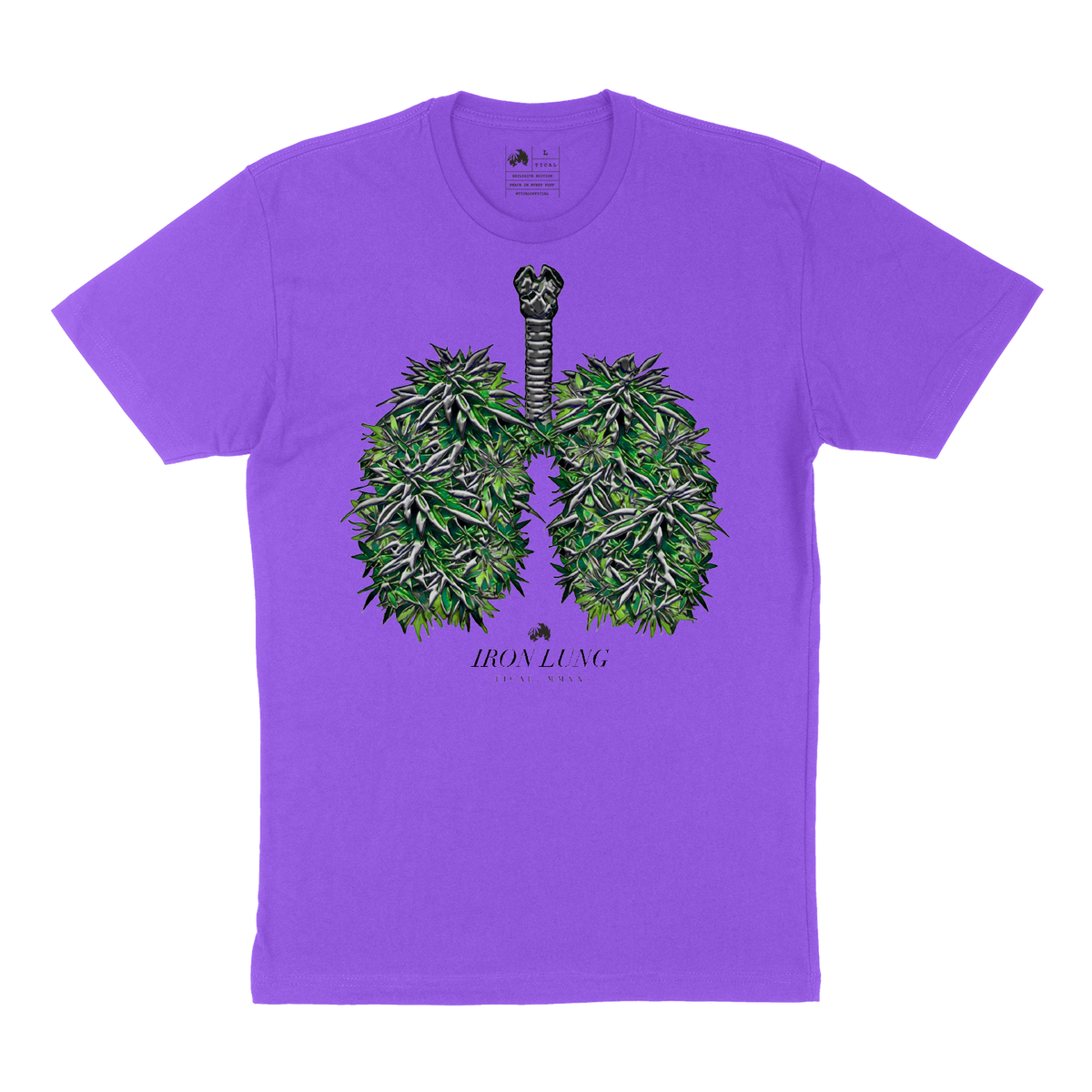 Method Man Iron Lung Purple T Shirt BuyTical