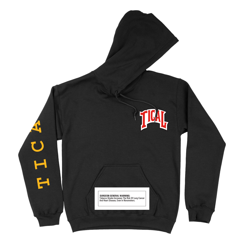 TICAL X Backwoods Limited Edition Pullover Hoodie Black