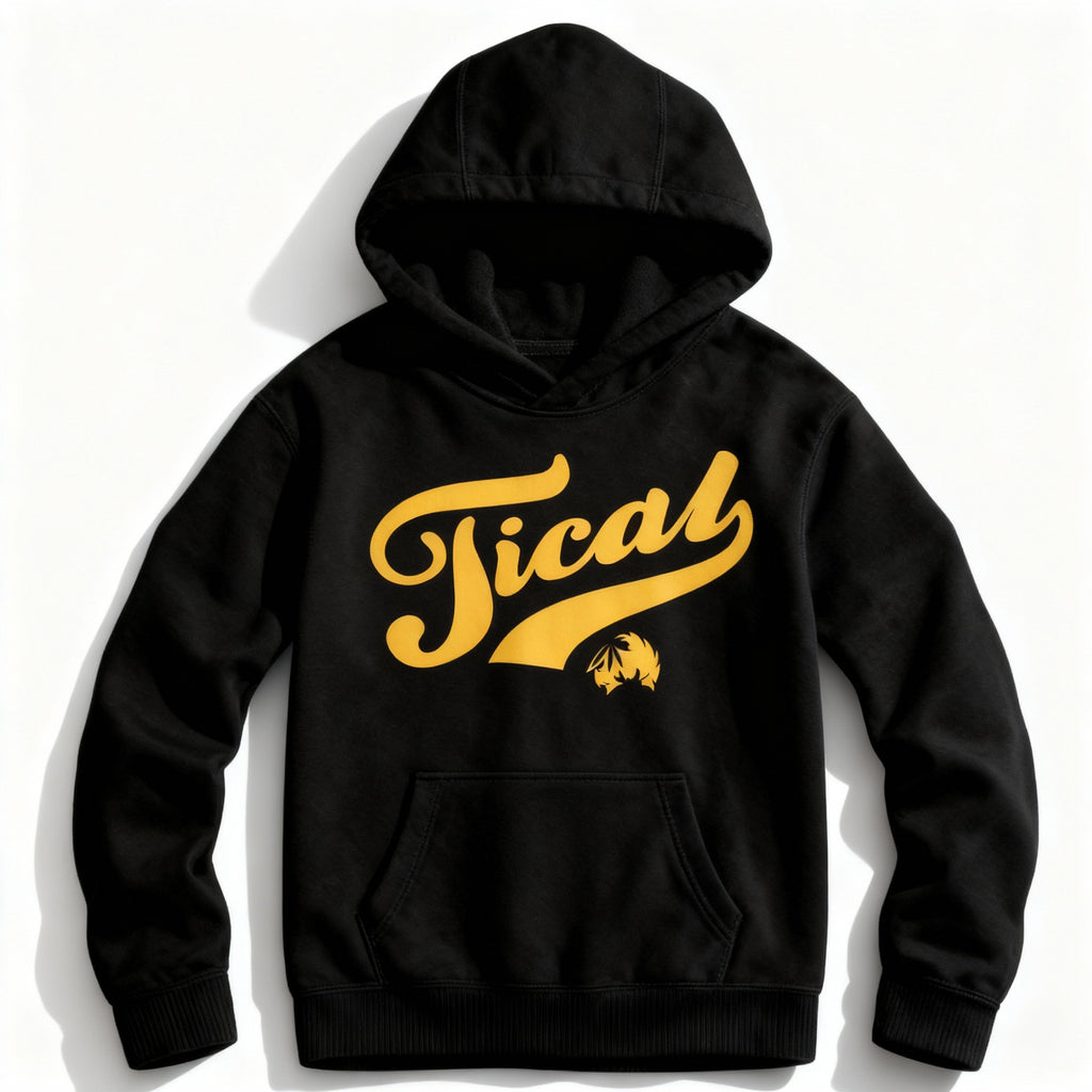 TICAL Team Hoodie Black & Yellow ~ NEW!
