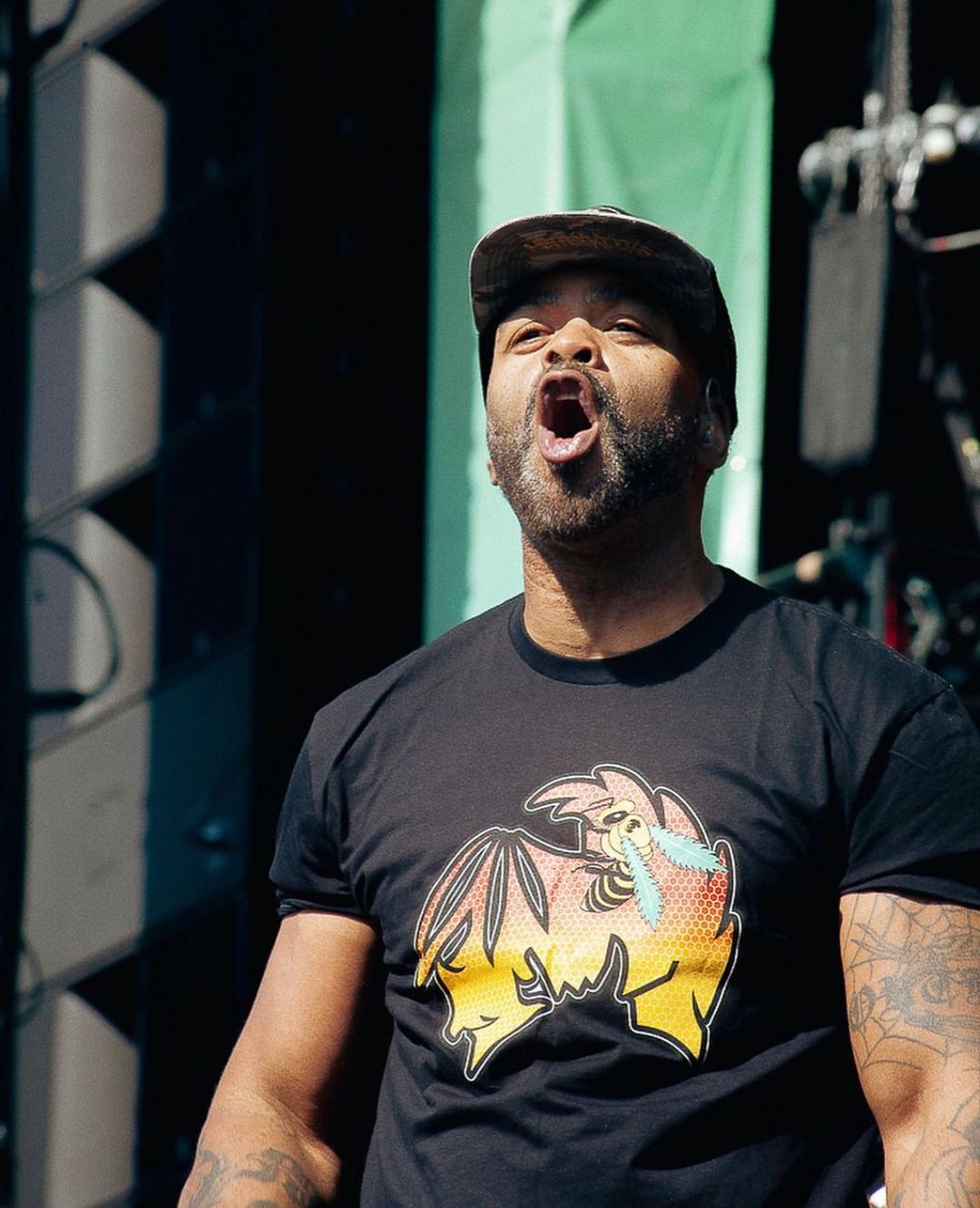 TICAL Bee T Shirt Black