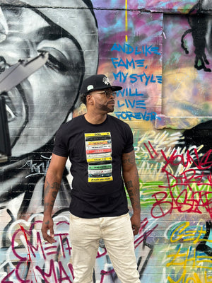 TICAL Cassette Collection T Shirt Black