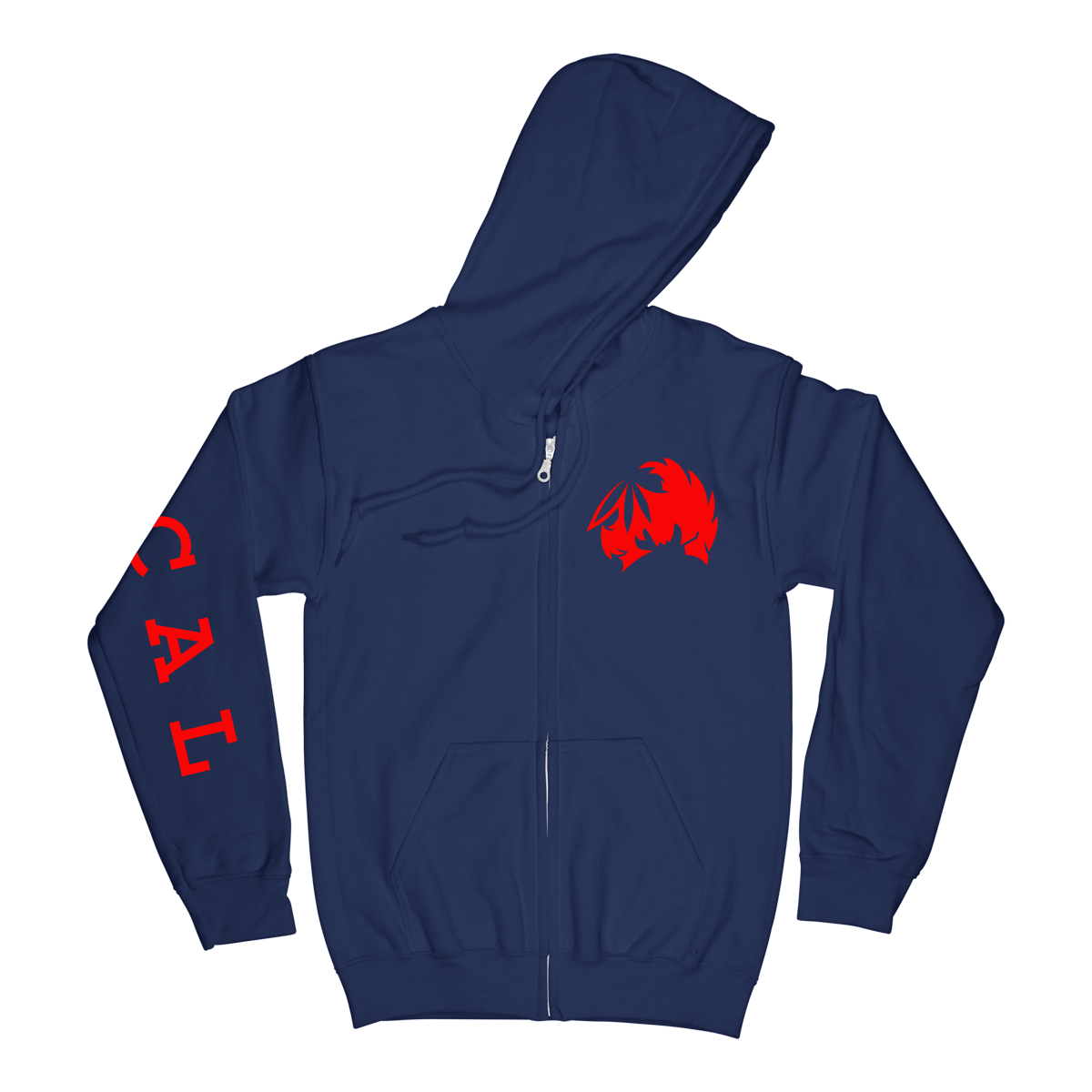 【mnem】Mulry Knit Hood Zip-Up Set Ribbed Knit Zip Up Hoodie - Black | Manière De Voir USA