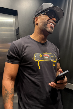 TICAL x Backwoods Tour Bus Limited Edition T Shirt Navy
