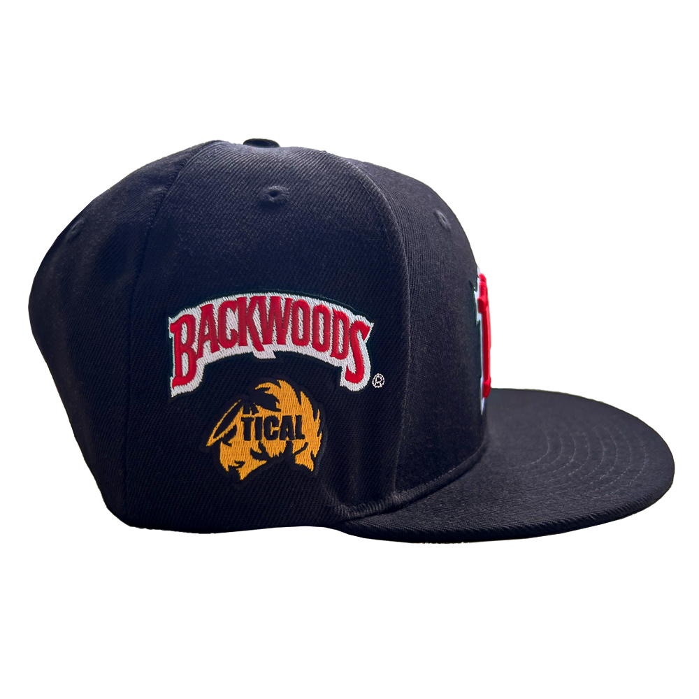 TICAL x Backwoods Snapback Hat Black ~ NEW! – BuyTical