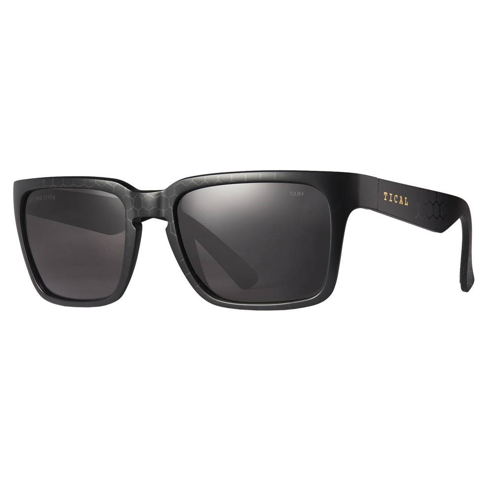 TICAL x Method Seven - Evolution Sunglasses Black Honeycomb