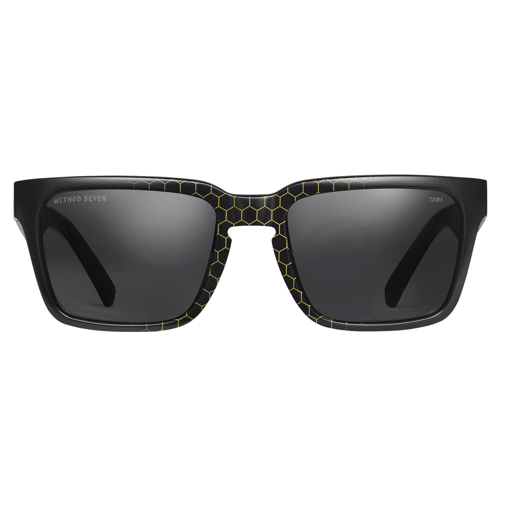 TICAL x Method Seven - Evolution Sunglasses Yellow Honeycomb