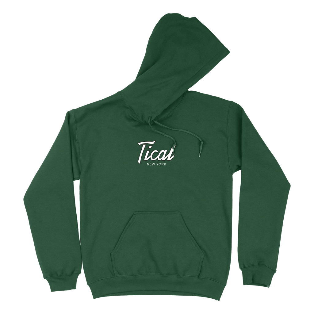 TICAL New York Pullover Hoodie Forest and White