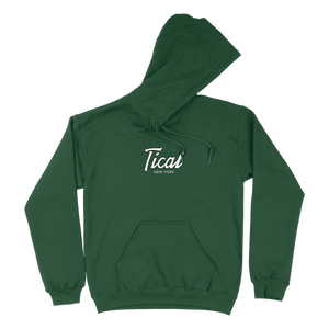 TICAL New York Pullover Hoodie Forest and White