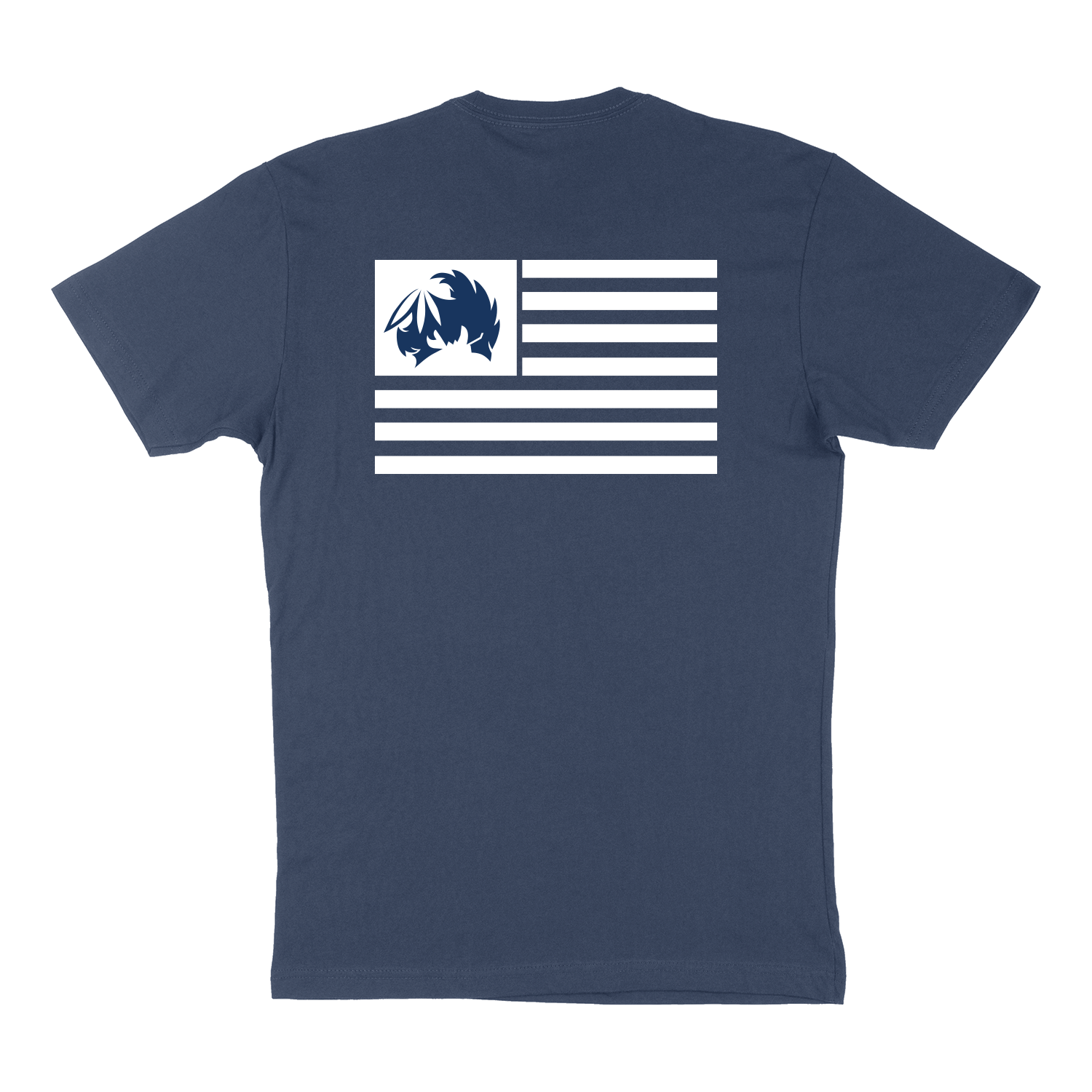 TICAL New York T Shirt Navy and White