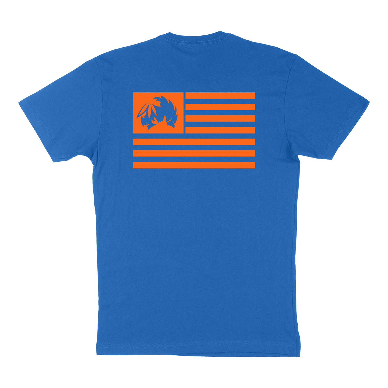 TICAL New York T Shirt Royal and Orange