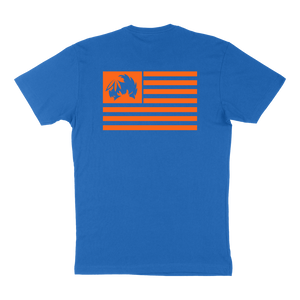 TICAL New York T Shirt Royal and Orange