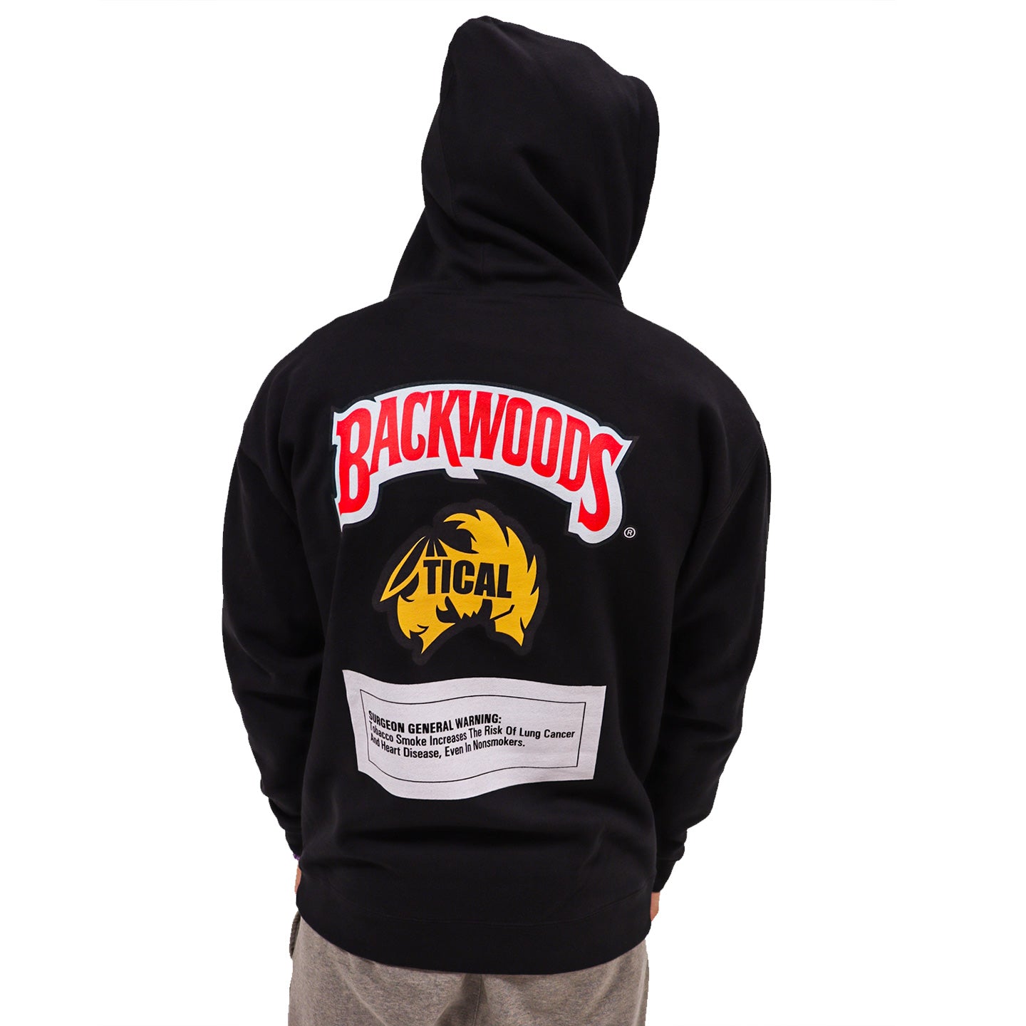 TICAL X Backwoods Limited Edition Pullover Hoodie Black