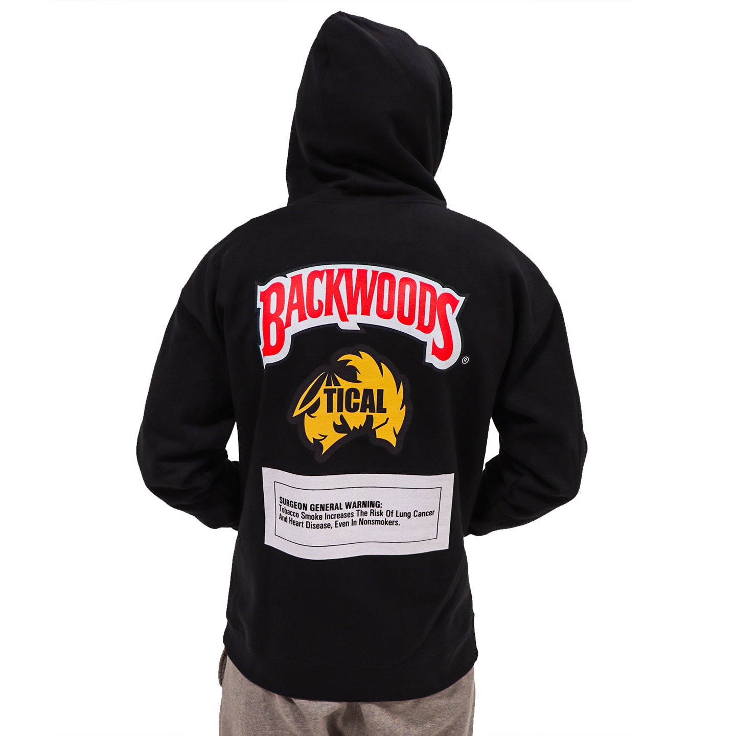 TICAL X Backwoods Limited Edition Pullover Hoodie Black