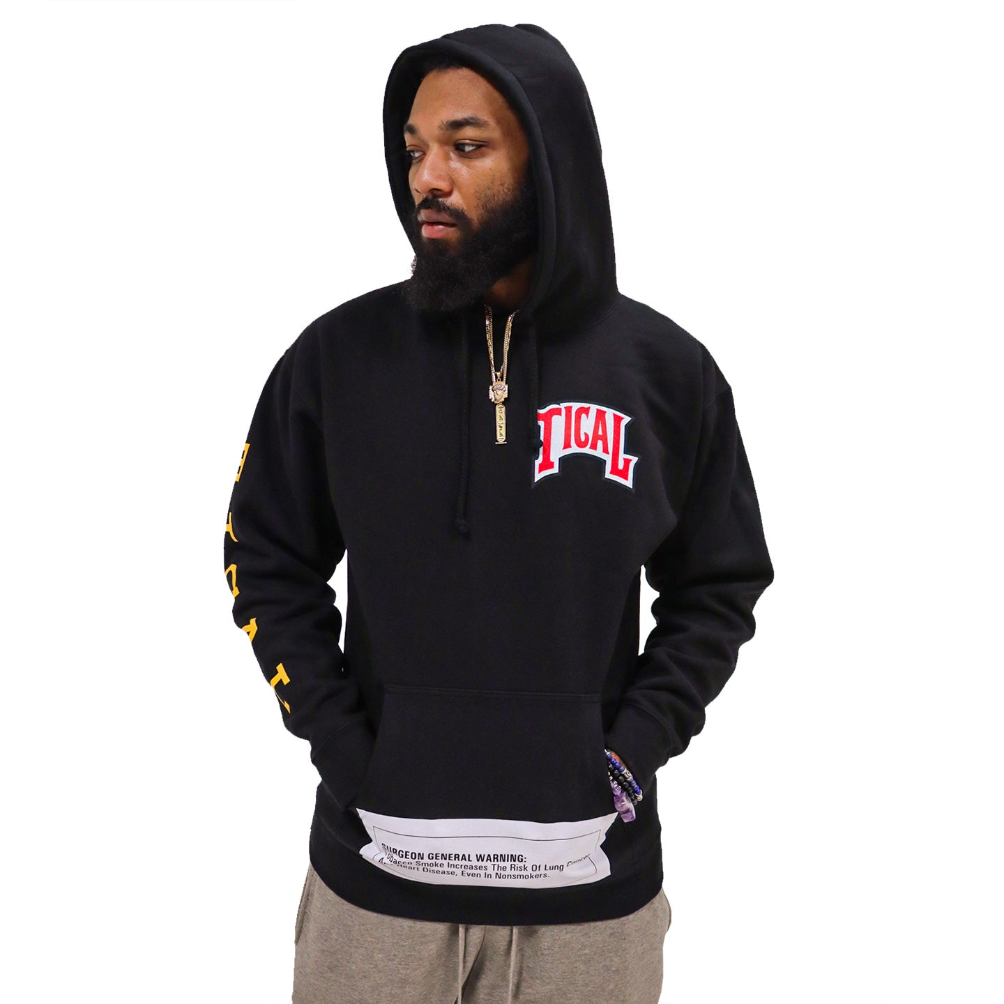 TICAL X Backwoods Limited Edition Pullover Hoodie Black