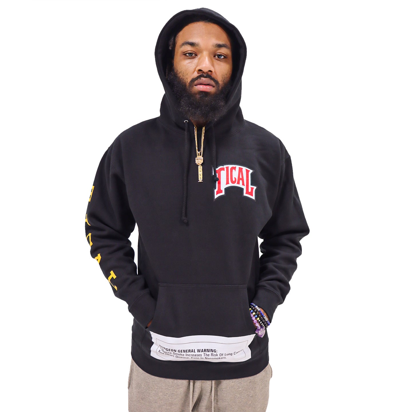 TICAL X Backwoods Limited Edition Pullover Hoodie Black