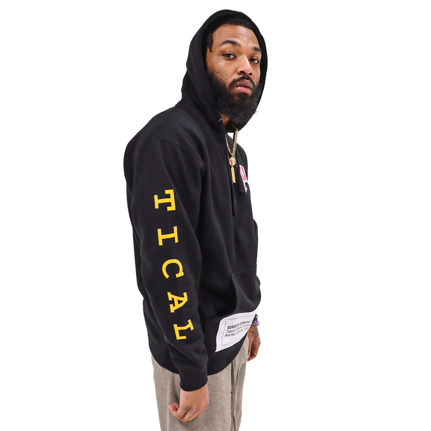 TICAL X Backwoods Limited Edition Pullover Hoodie Black