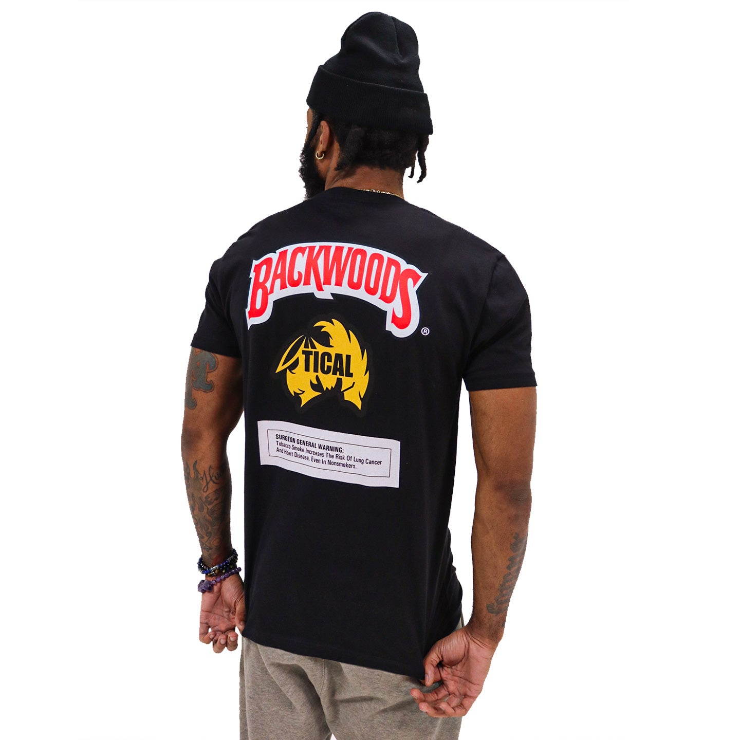 TICAL x Backwoods Limited Edition T Shirt Black