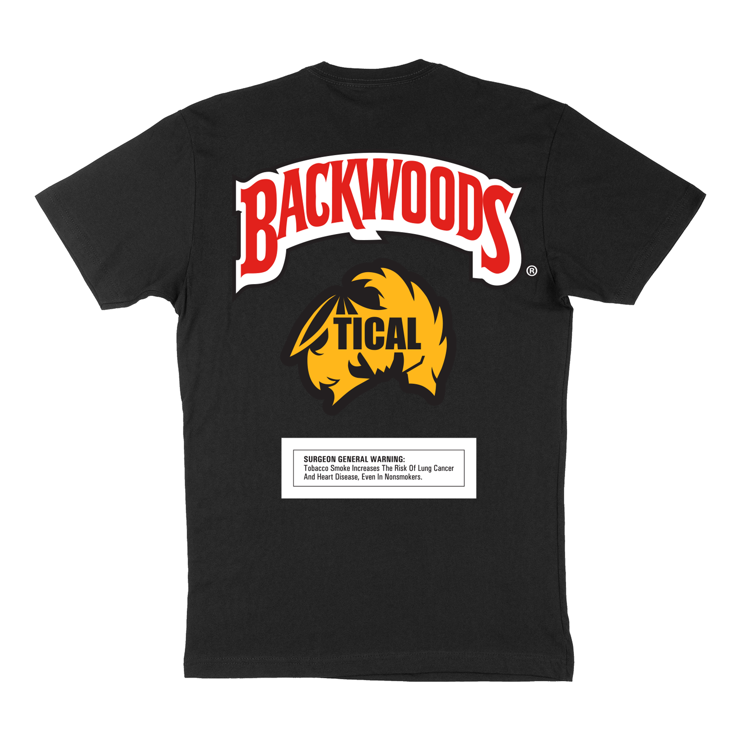 TICAL x Backwoods Limited Edition T Shirt Black
