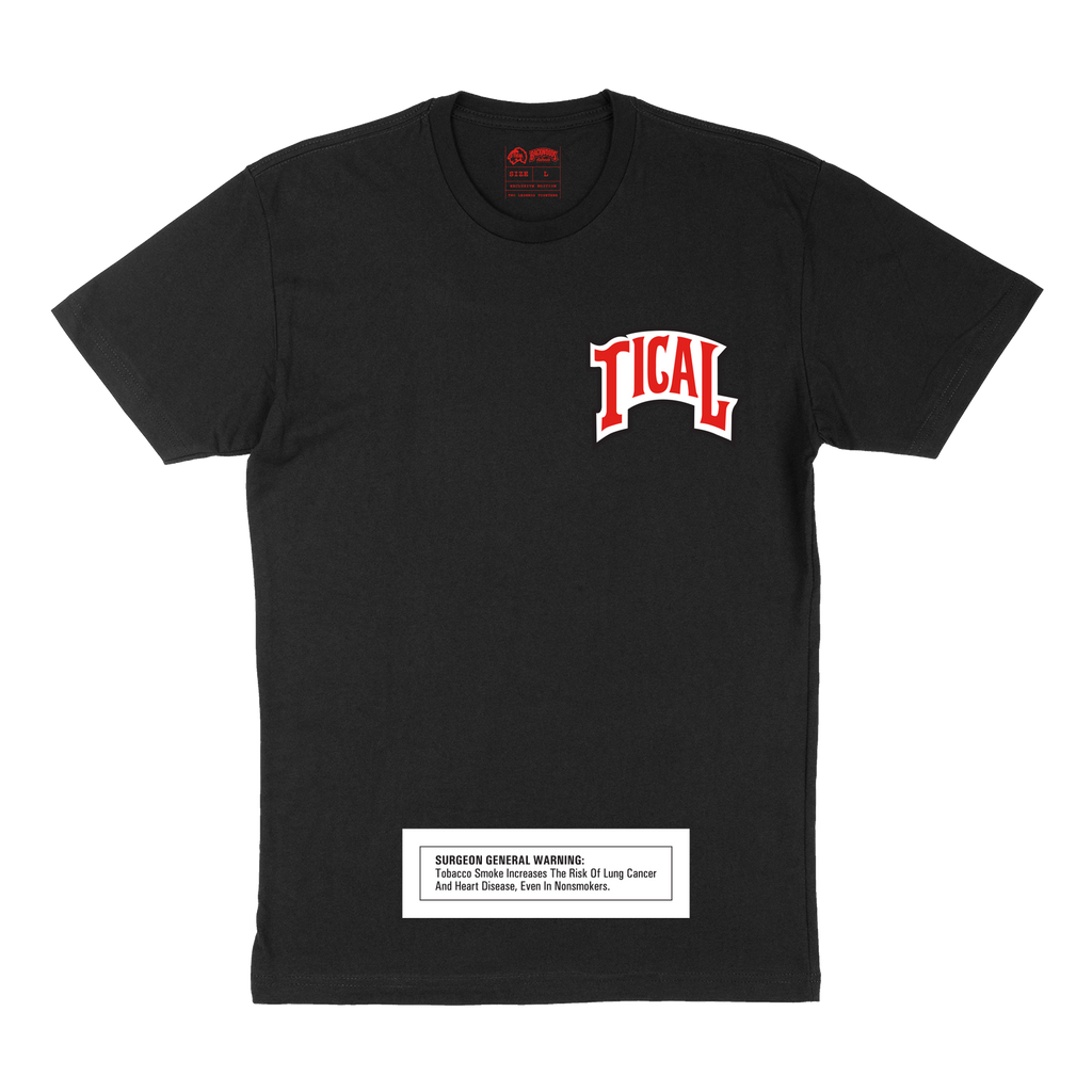 TICAL x Backwoods Limited Edition T Shirt Black