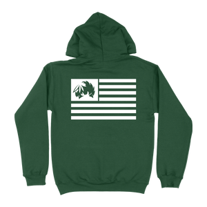 TICAL New York Pullover Hoodie Forest and White