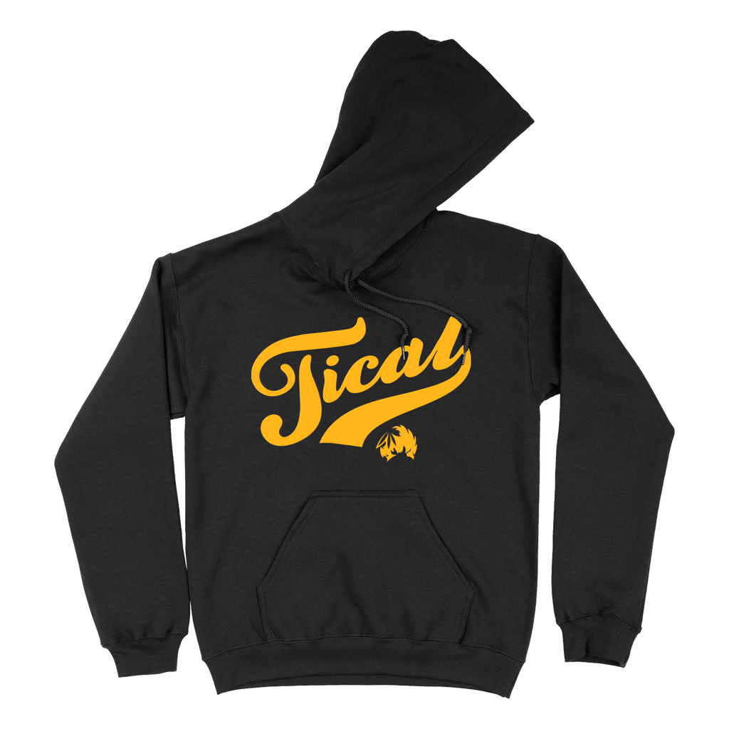 TICAL Team Hoodie Black & Yellow ~ NEW!