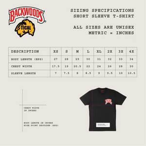 TICAL x Backwoods Limited Edition T Shirt Black