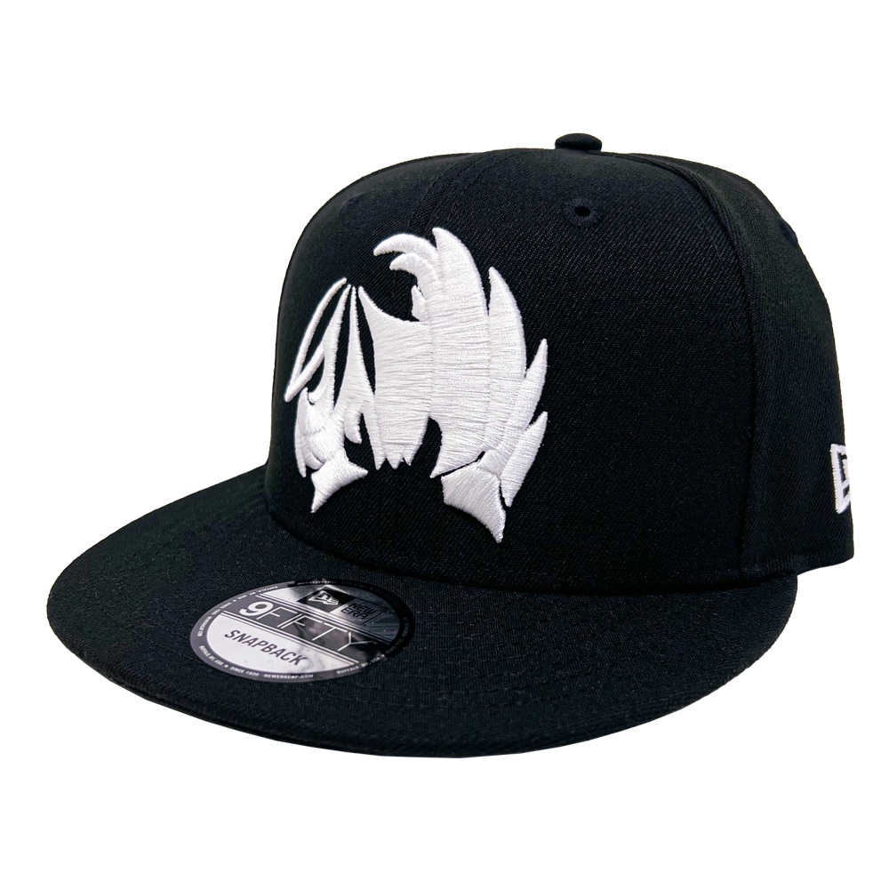 Mblem CREAM & Black New Era Snapback