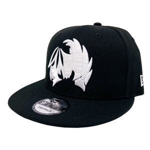 Mblem CREAM & Black New Era Snapback