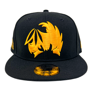 Mblem Black and Yellow New Era Snapback