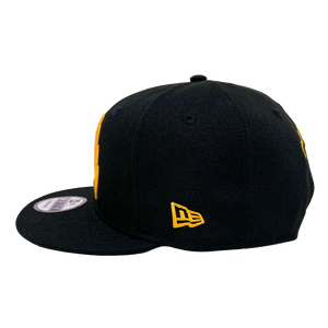 Mblem Black and Yellow New Era Snapback