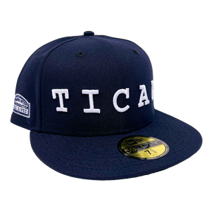 TICAL White on Navy New Era Fitted Hat