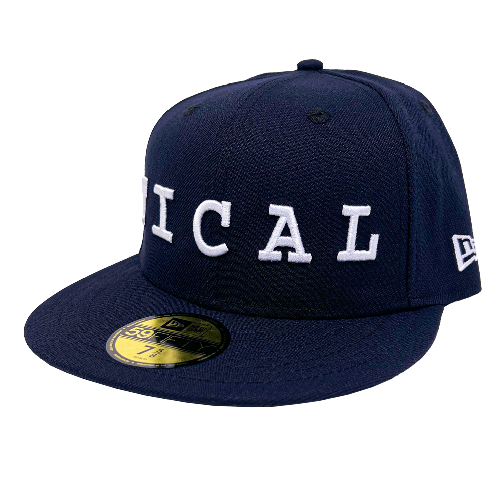 TICAL White on Navy New Era Fitted Hat