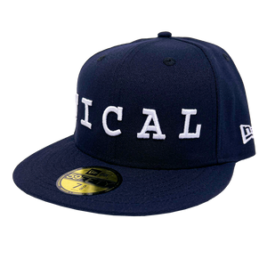 TICAL White on Navy New Era Fitted Hat