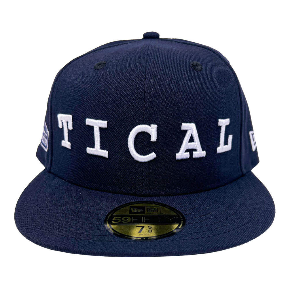 TICAL White on Navy New Era Fitted Hat