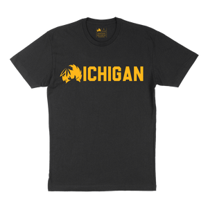 Mblem Michigan T Shirt Black