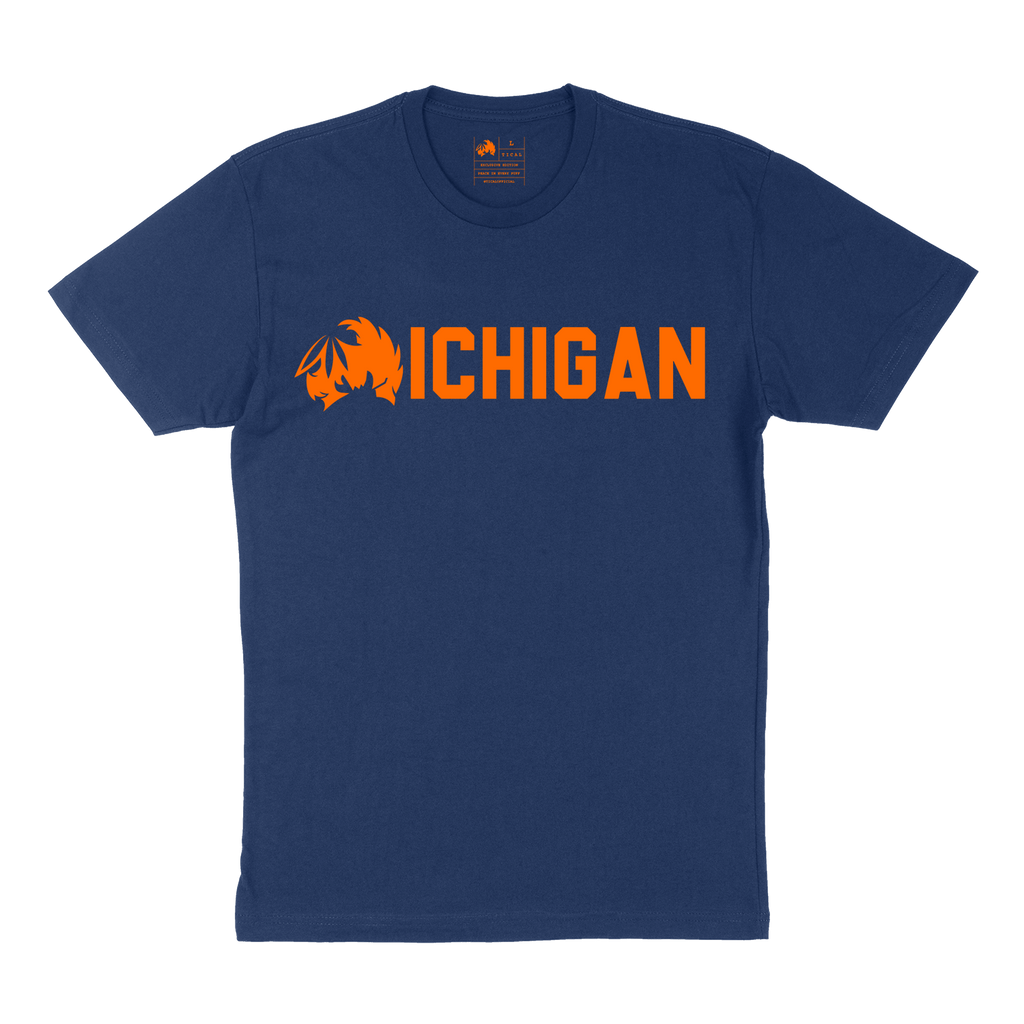 Mblem Michigan T Shirt Navy