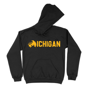Mblem Michigan Pullover Hoodie Black