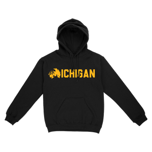 Mblem Michigan Pullover Hoodie Black