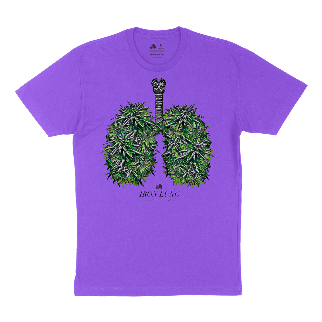 Iron Lungs T Shirt Purple