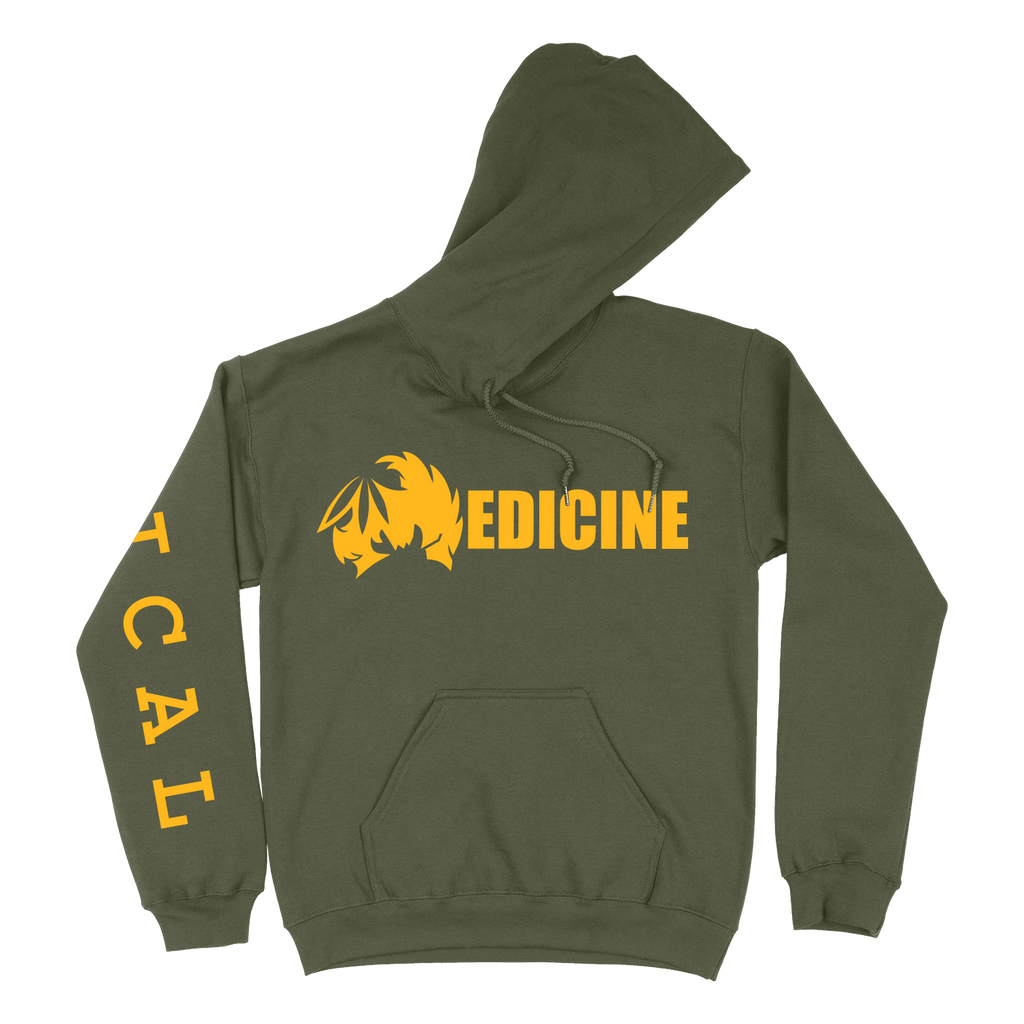Medicine Pullover Hoodie Army