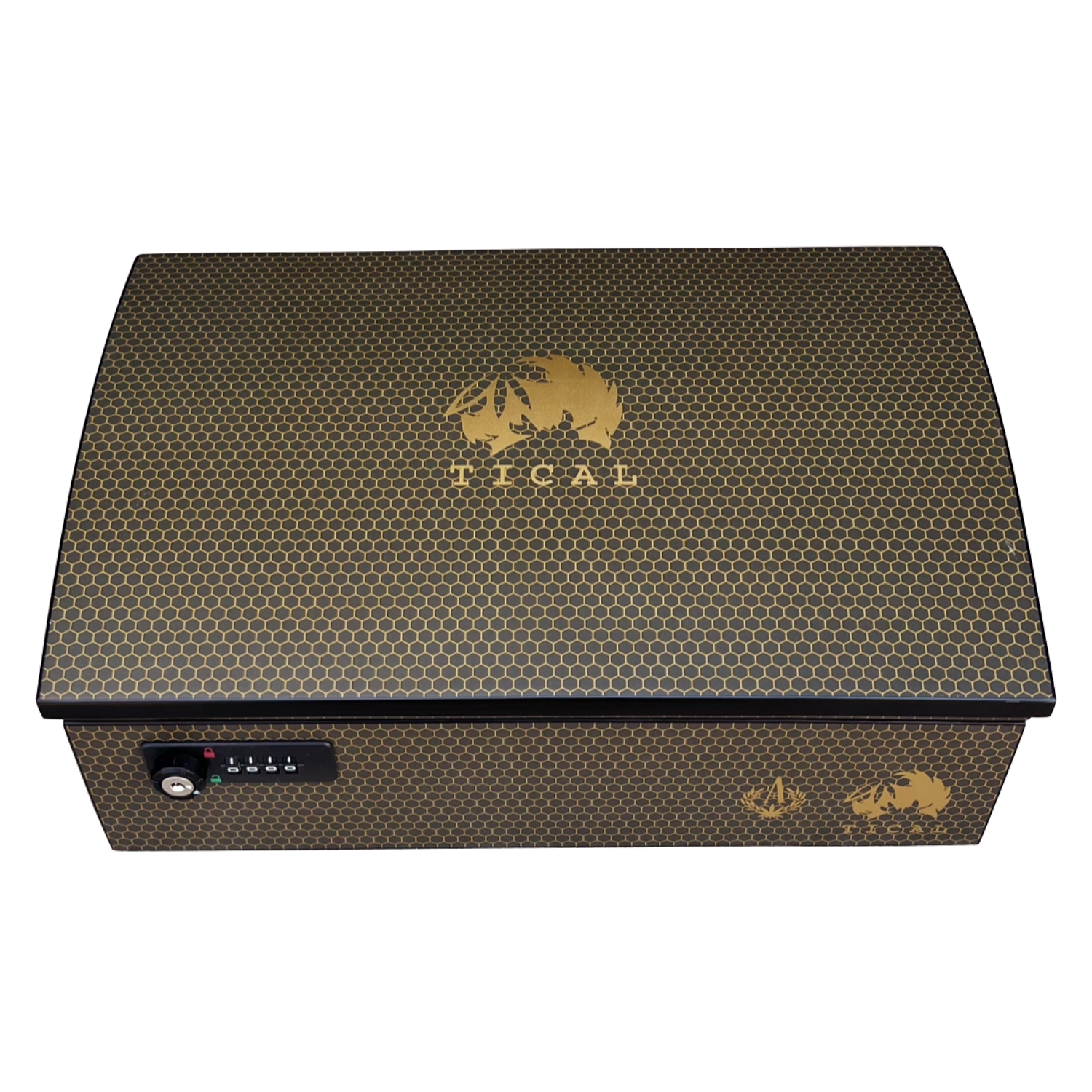 TICAL Black Honeycomb Storage Lock Box