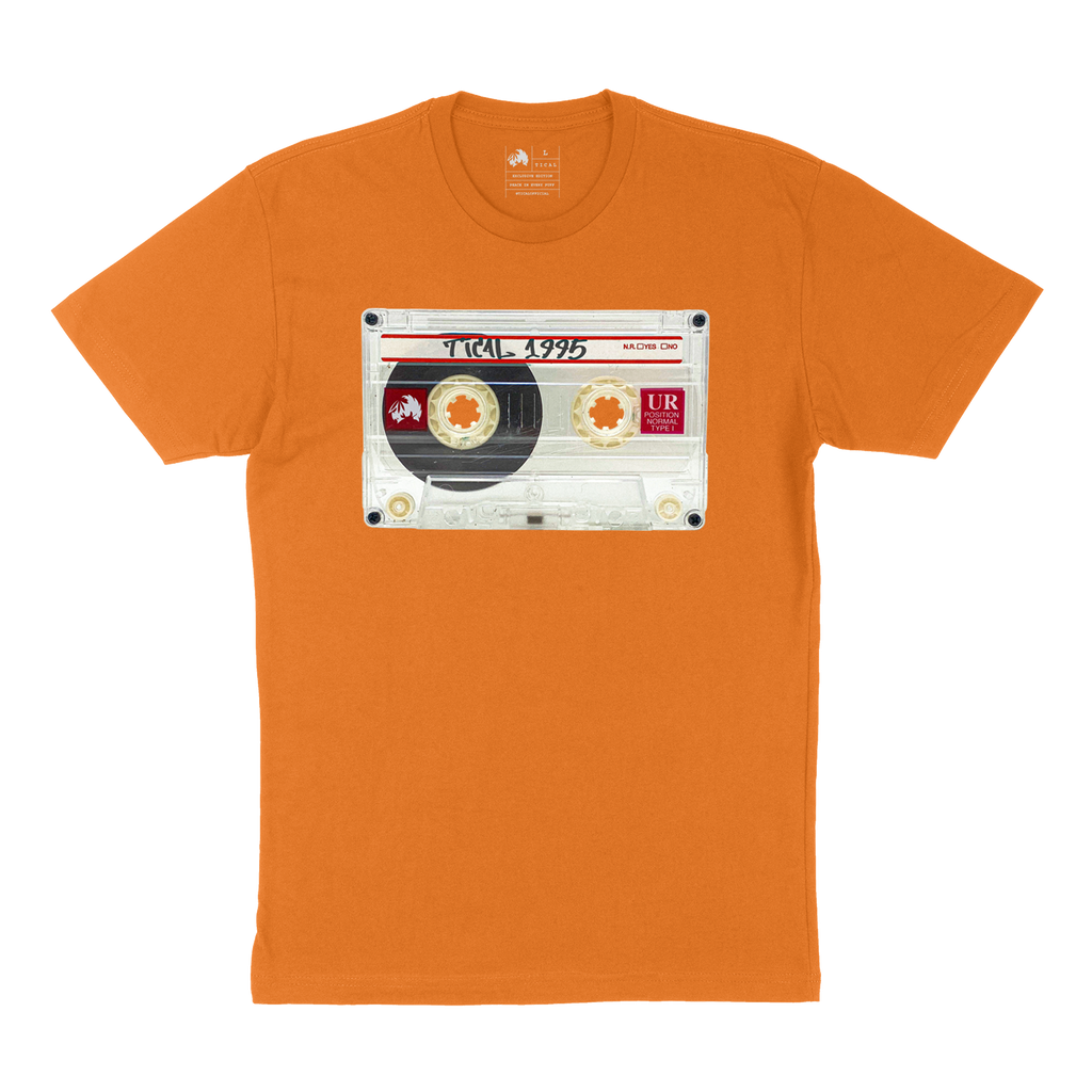 TICAL Tape 1995 T Shirt Orange