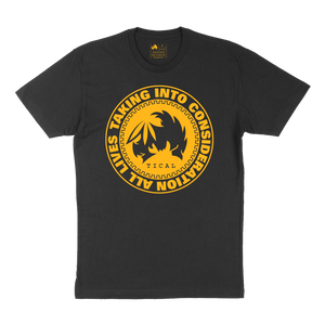 T.I.C.A.L. Circle T Shirt Black